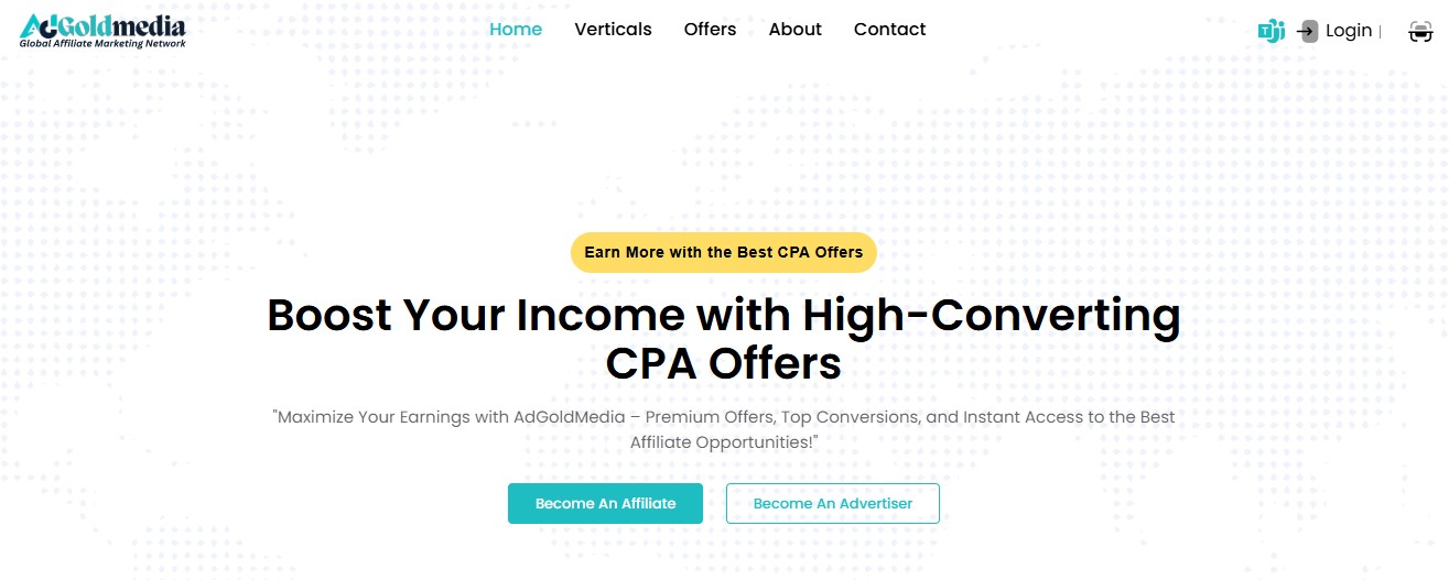 AdGoldMedia Affiliate Programma