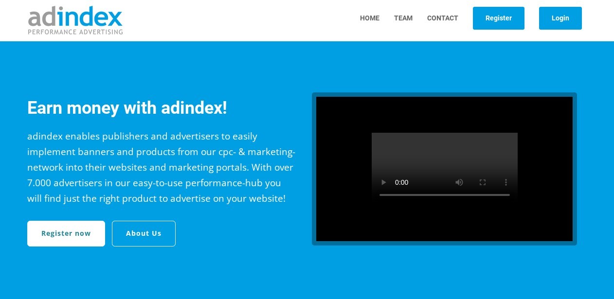 Adindex Affiliate Programma