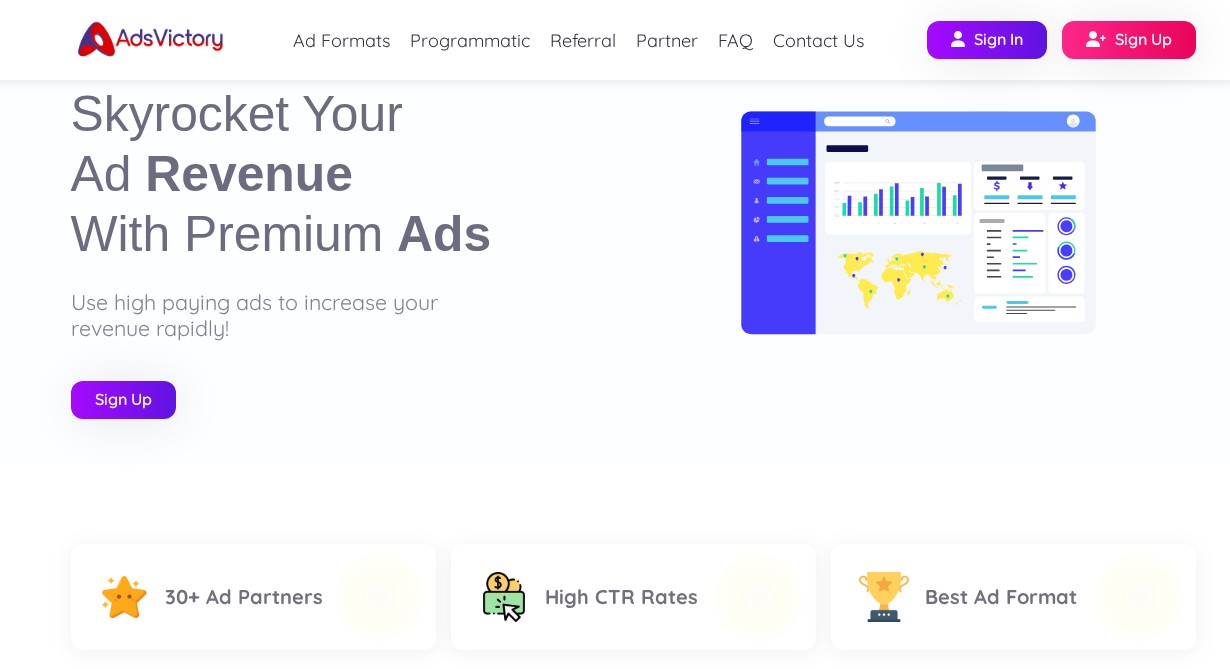 AdsVictory Affiliate Programma