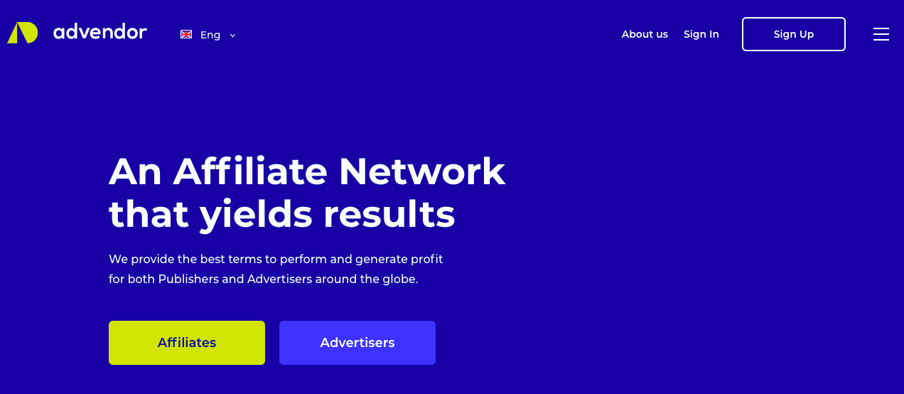 Advendor Affiliate Programma