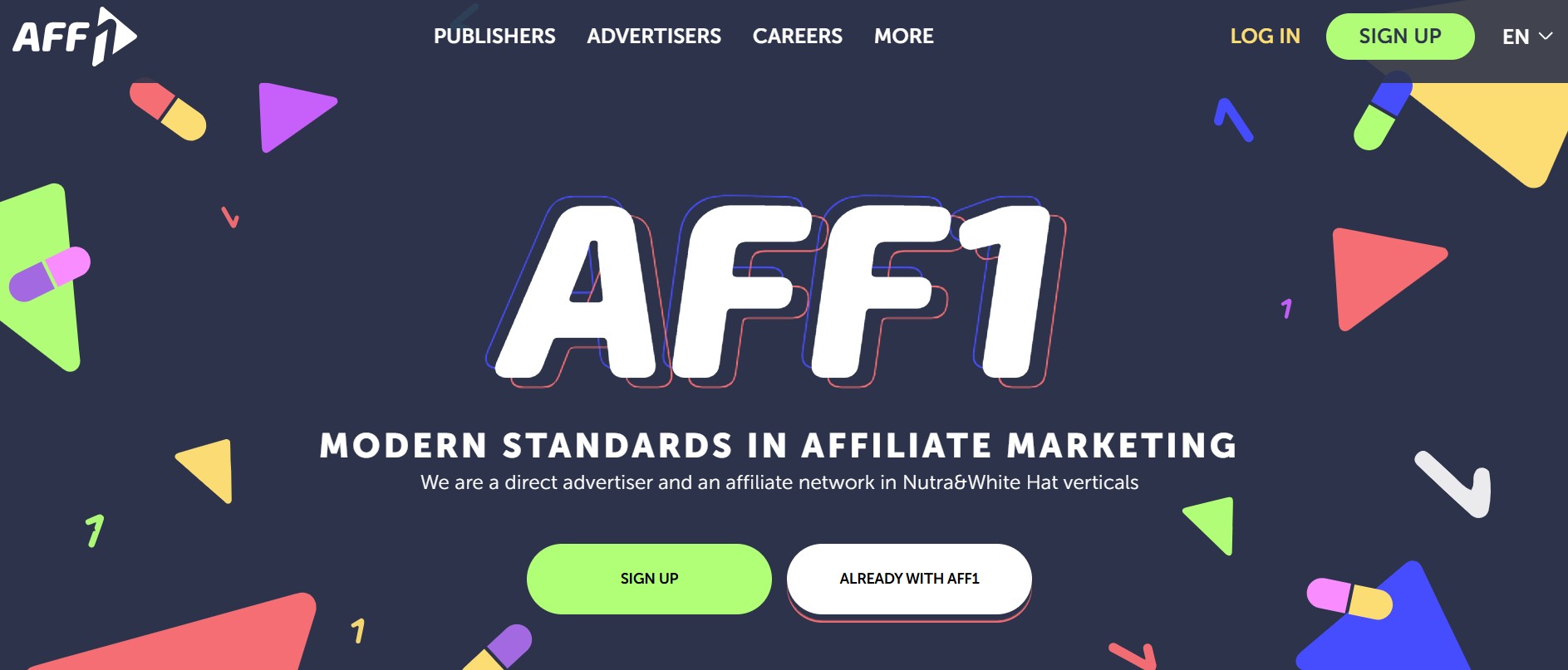 Aff1 Affiliate Programma