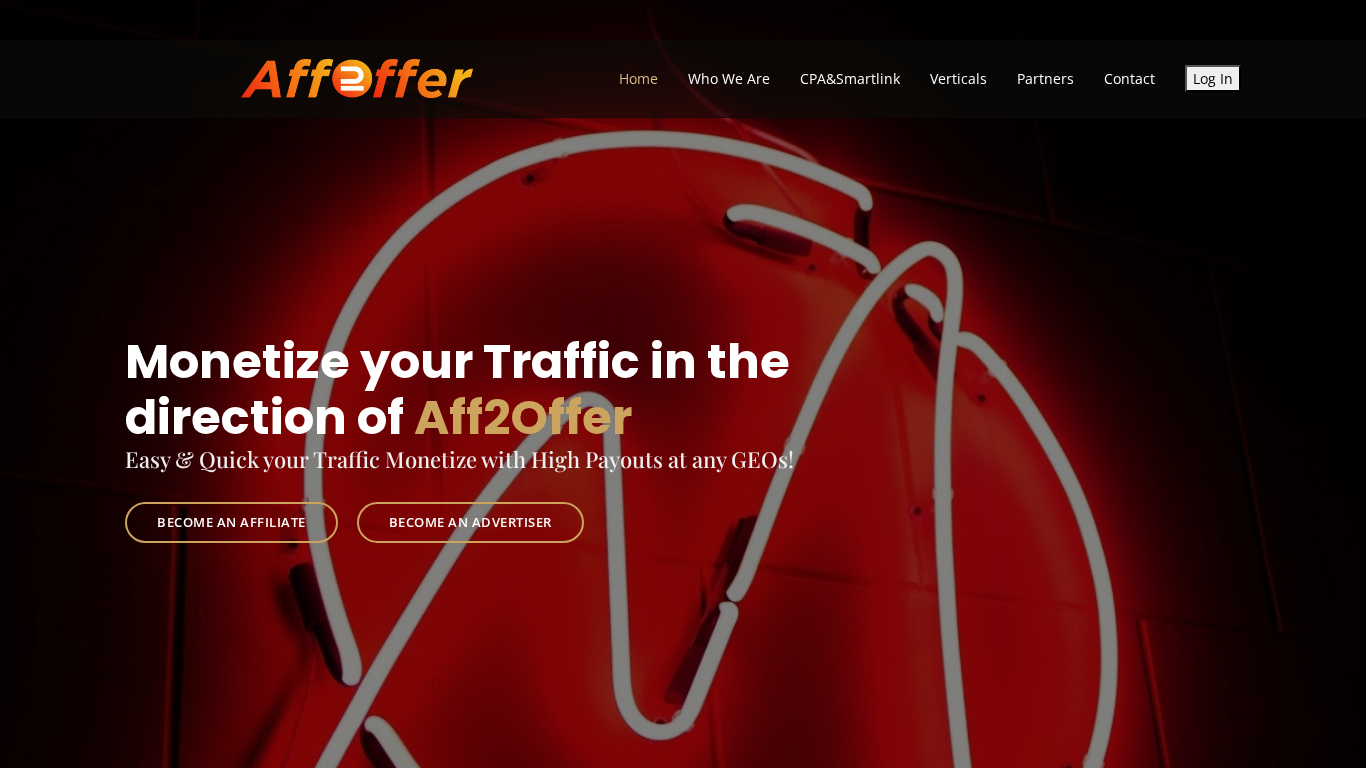 Aff2Offer Affiliate Programma