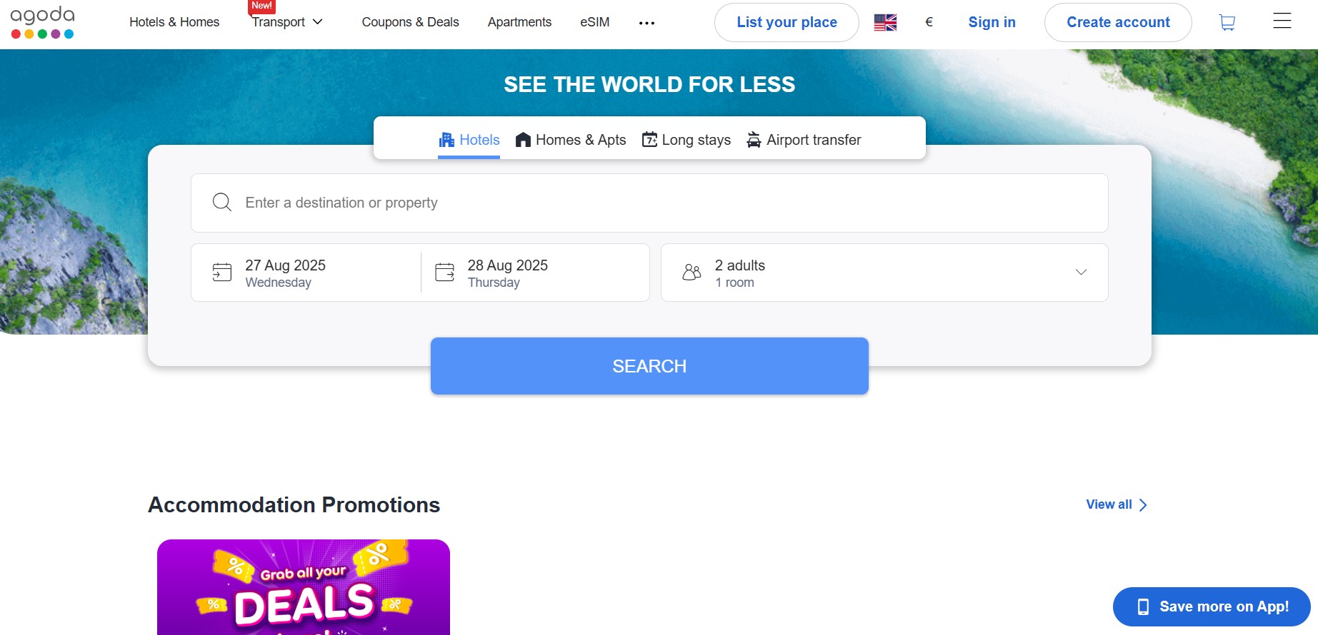 Agoda Affiliate Programma