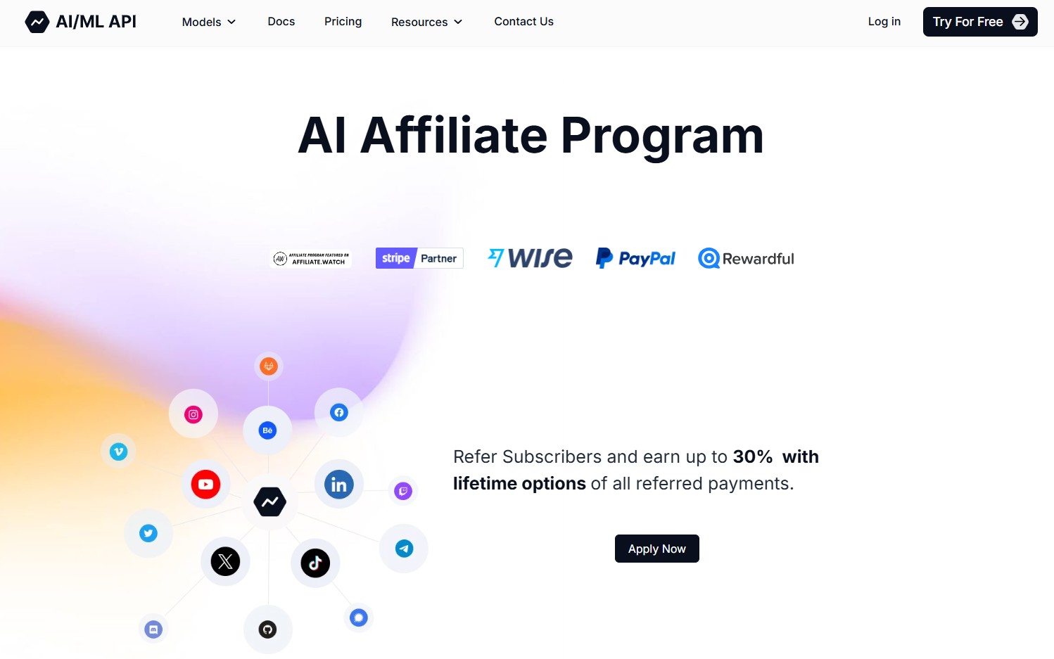 AI/ML API Affiliate Programma