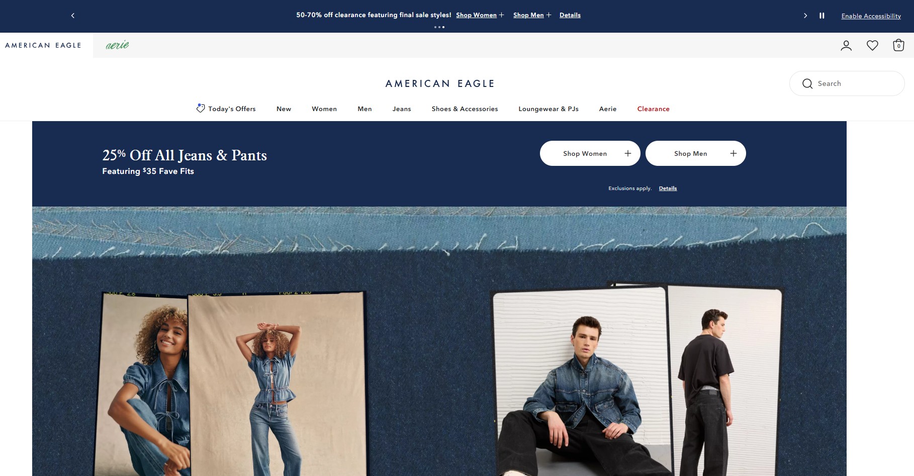 American Eagle Outfitters Affiliate Programma