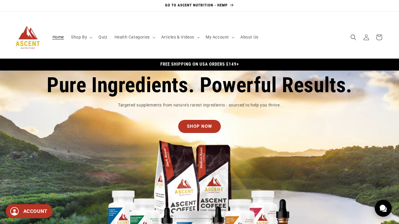 Ascend Nutrion Affiliateprogramma