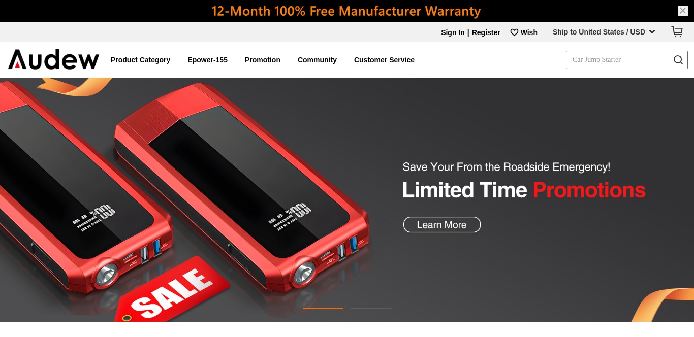 Audew Affiliate Programma