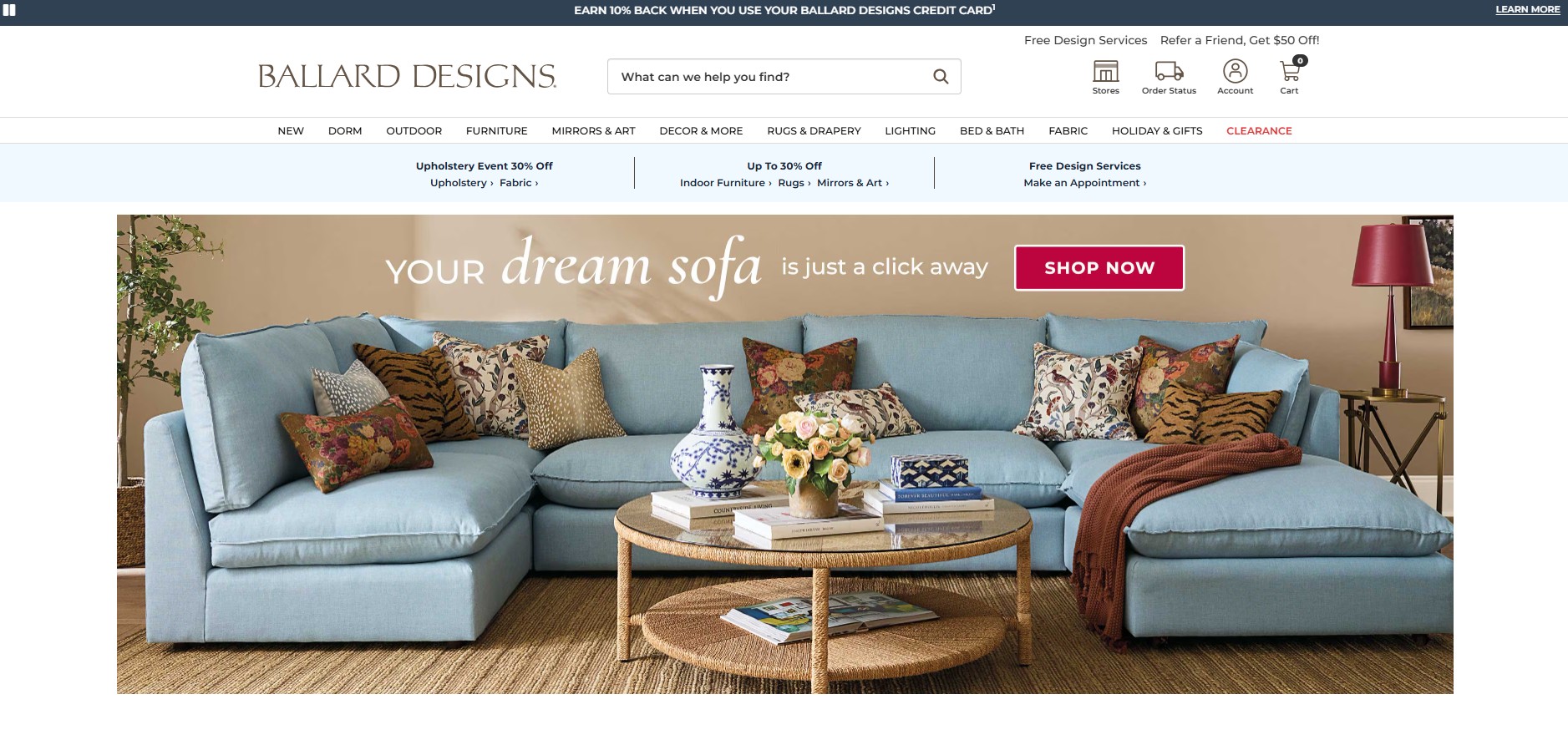 Ballard Designs Affiliate Programma