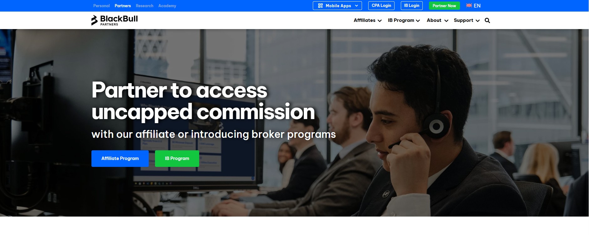 BlackBull Partners Affiliate Programma