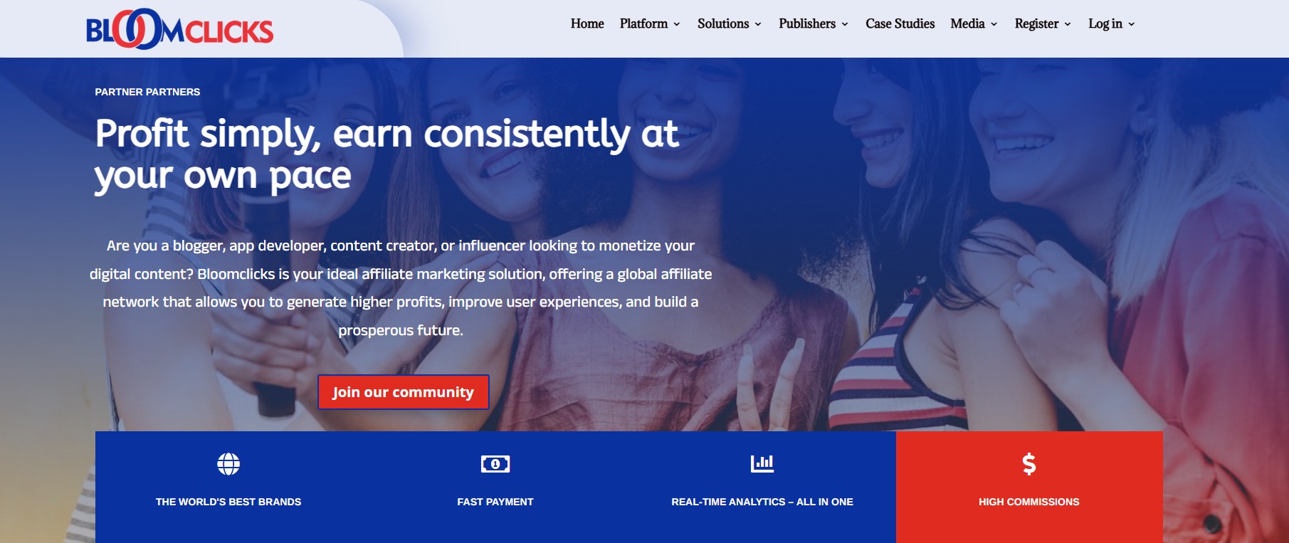 Bloomclicks Affiliate Programma