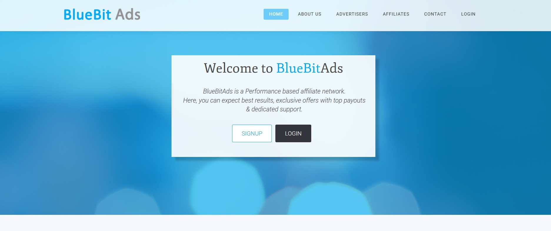 BlueBit Ads Affiliate Programma