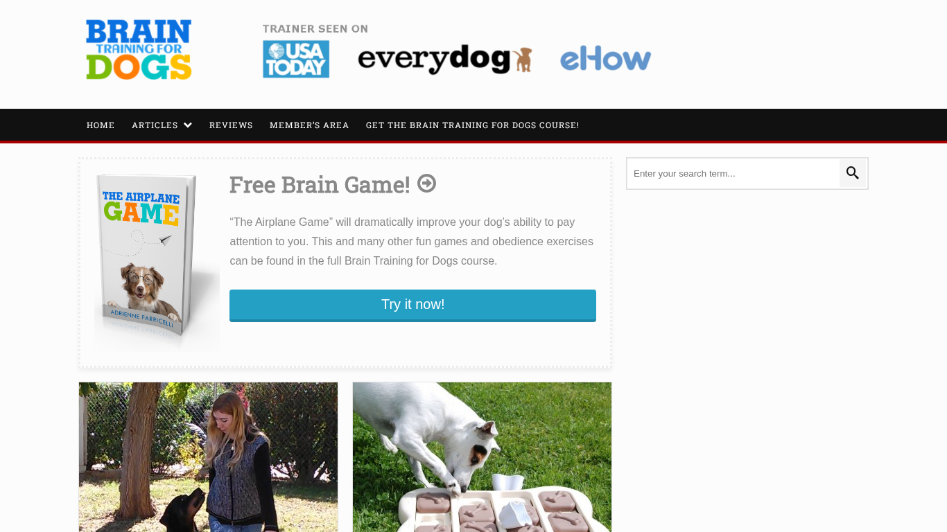 Brain Training For Dogs Affiliate Programma
