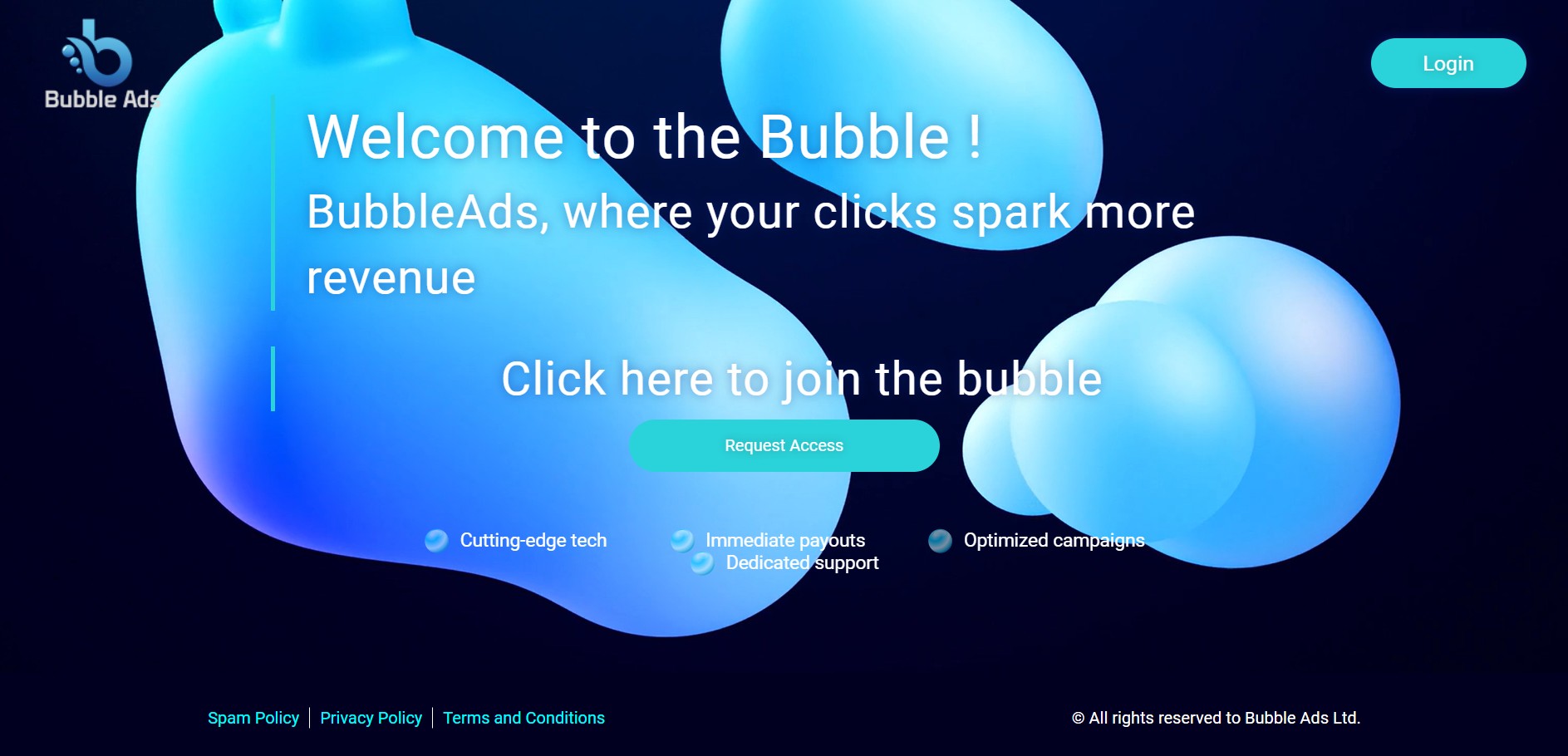BubbleAds Affiliate Programma
