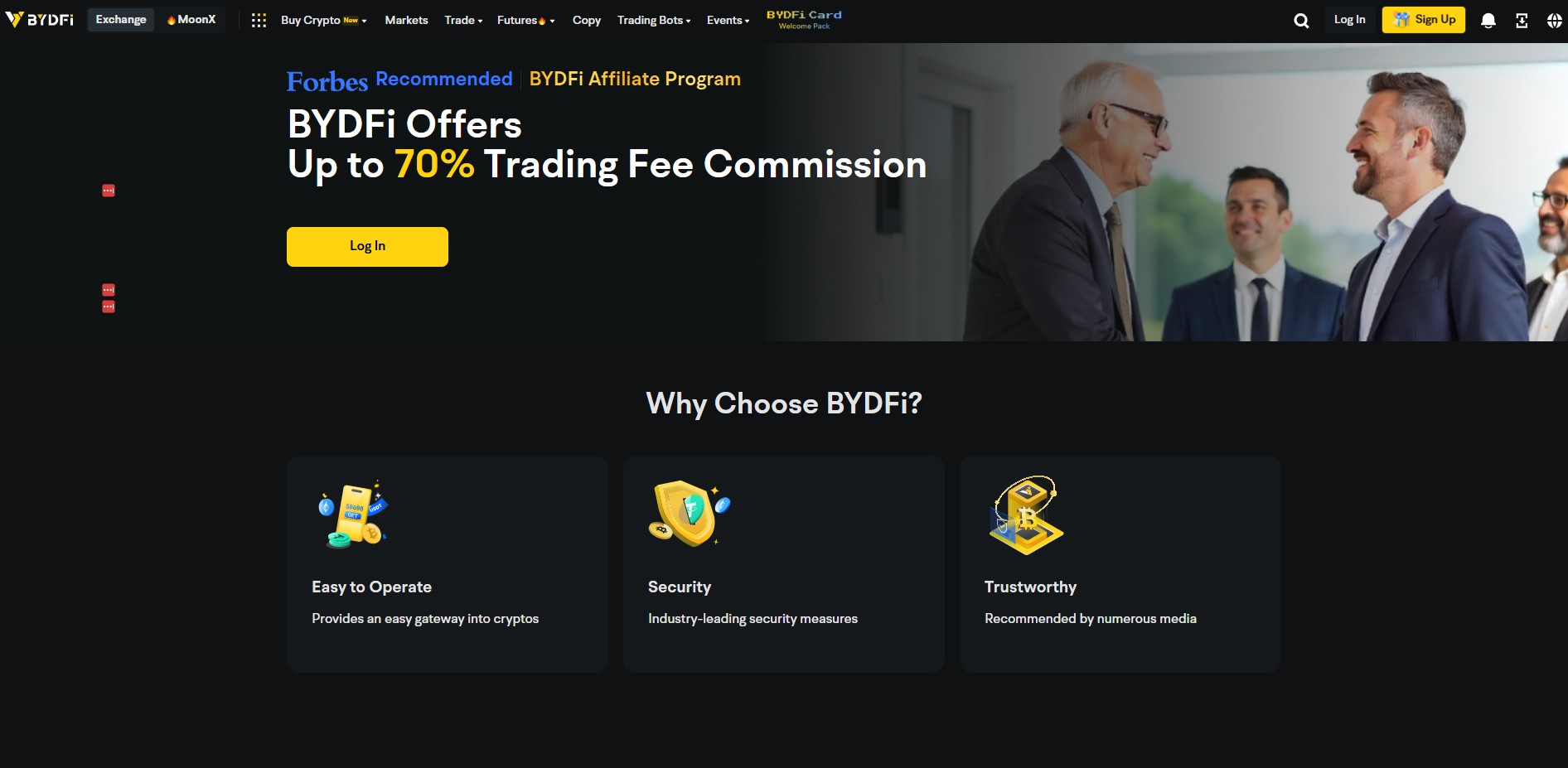 BYDFi Affiliate Programma
