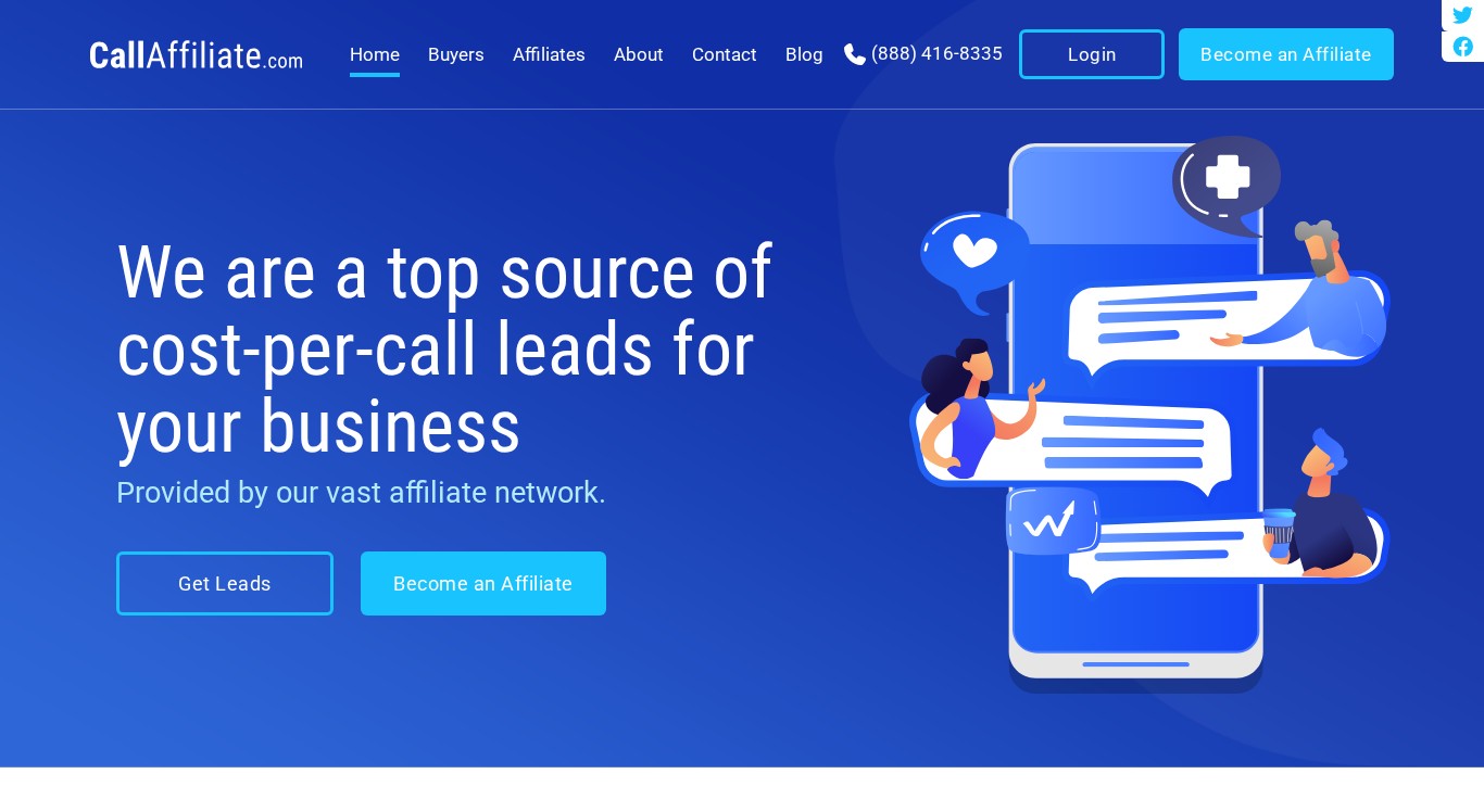 CallAffiliate Affiliateprogramma