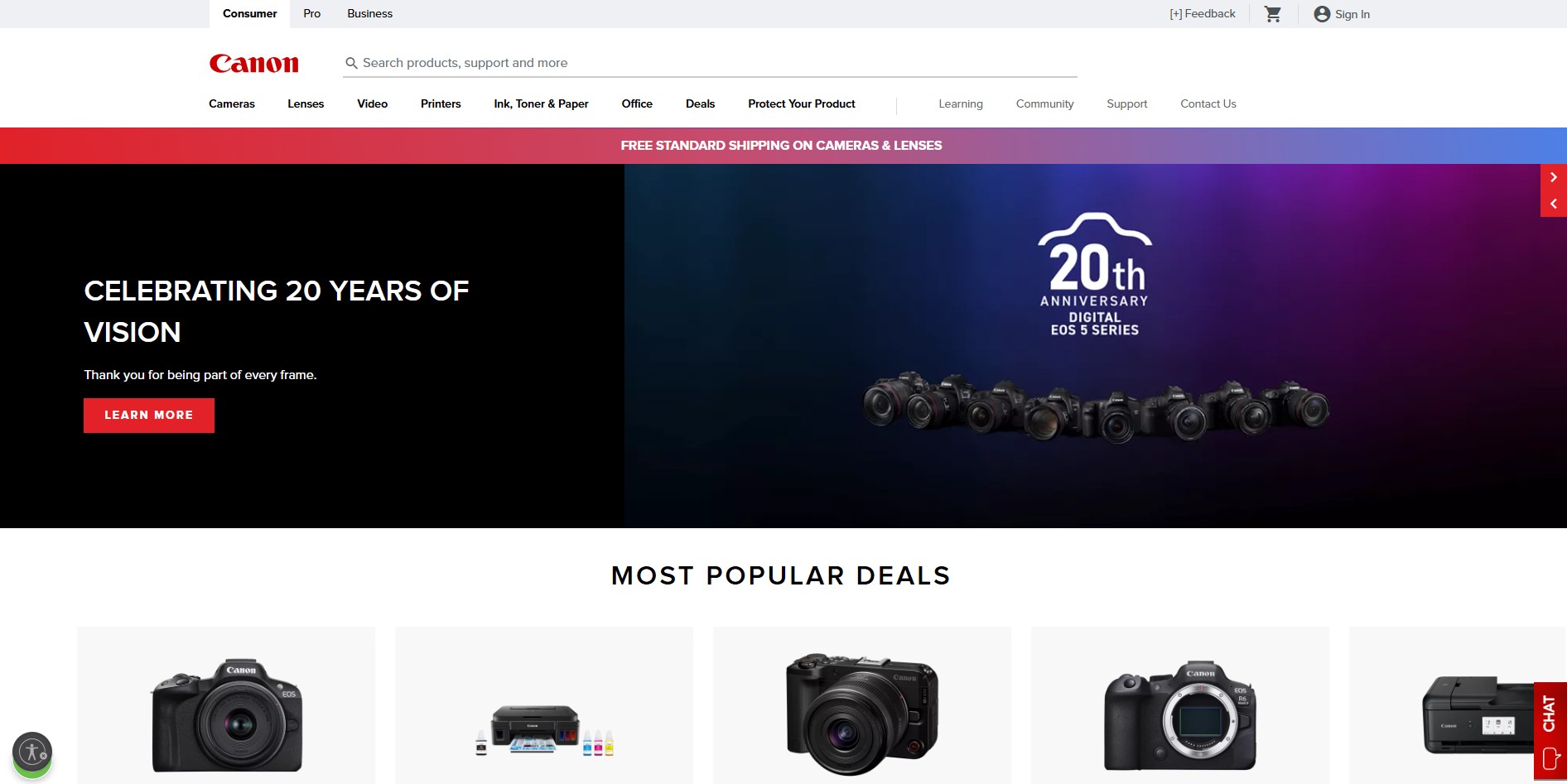 Canon Affiliate Programma