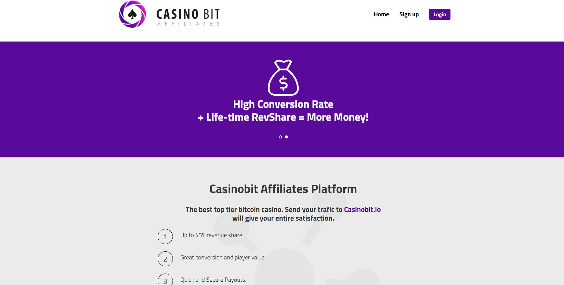 Casinobit.io Affiliate Programma