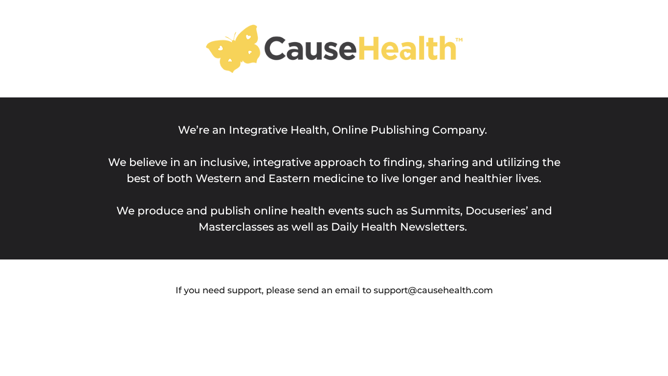 Cause Health Affiliate Programma