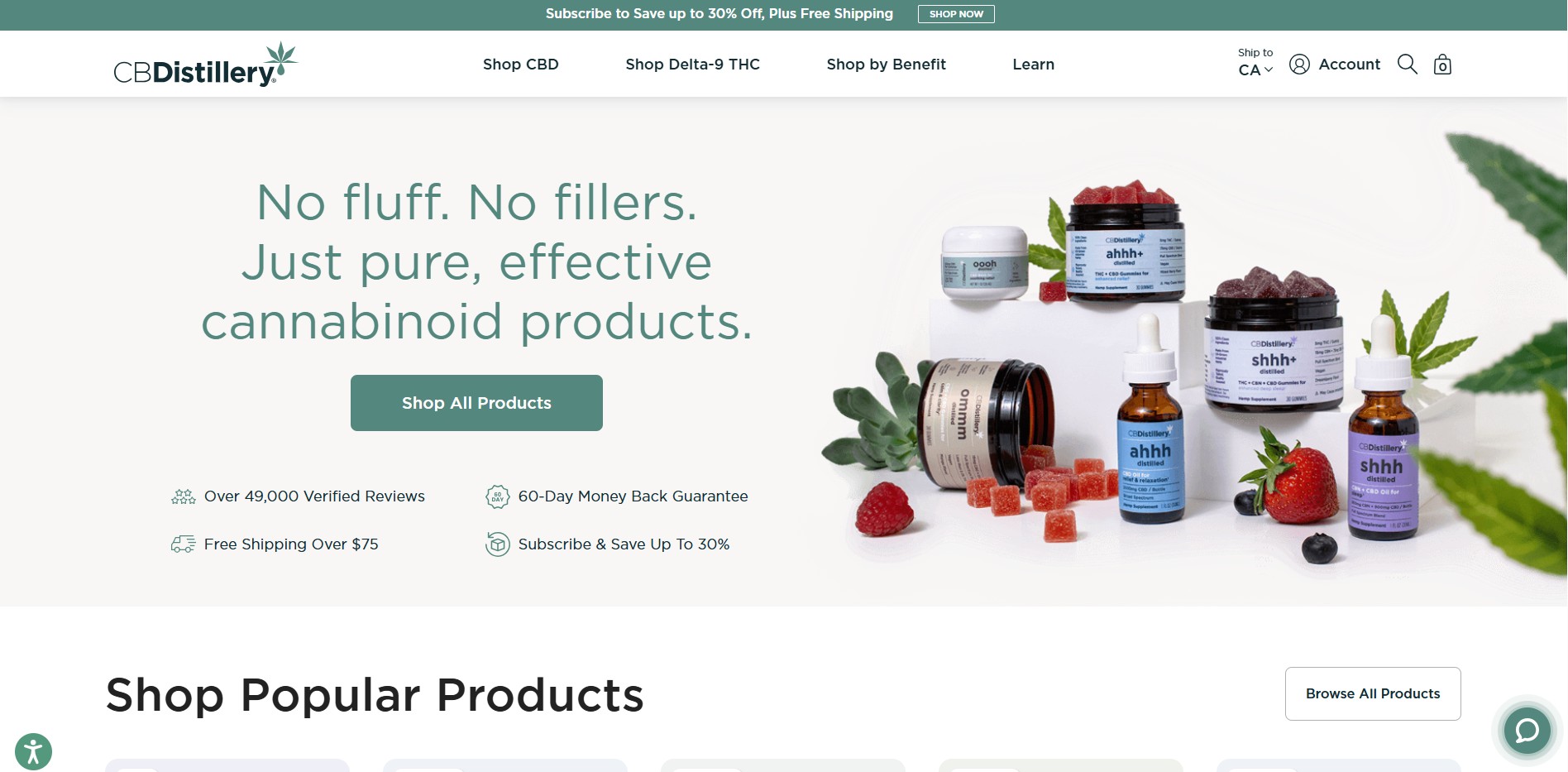 CBDistillery Affiliate Programma
