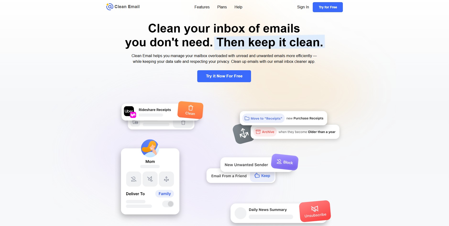 Clean Email Affiliate Programma