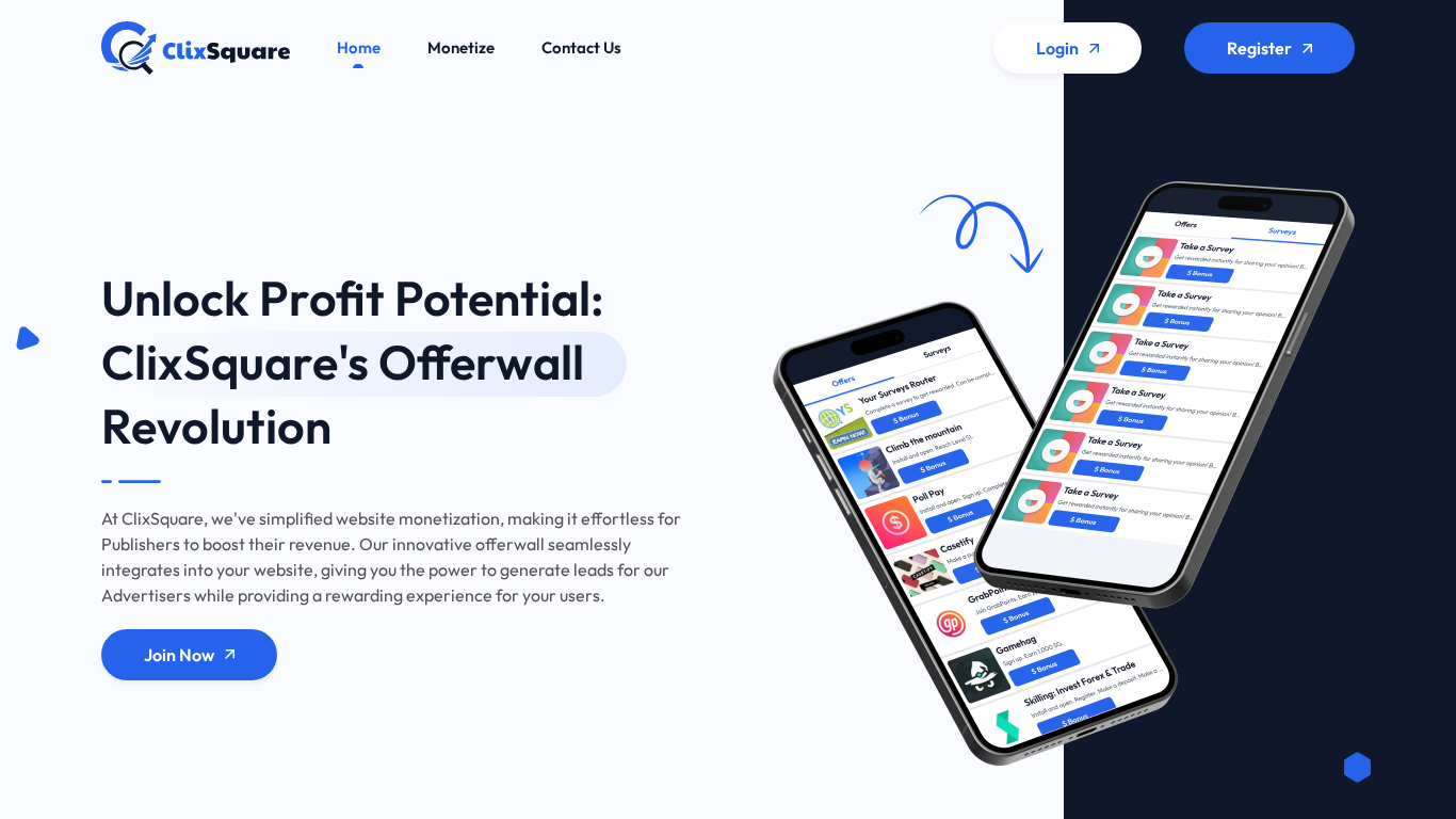 ClixSquare Affiliate Programma