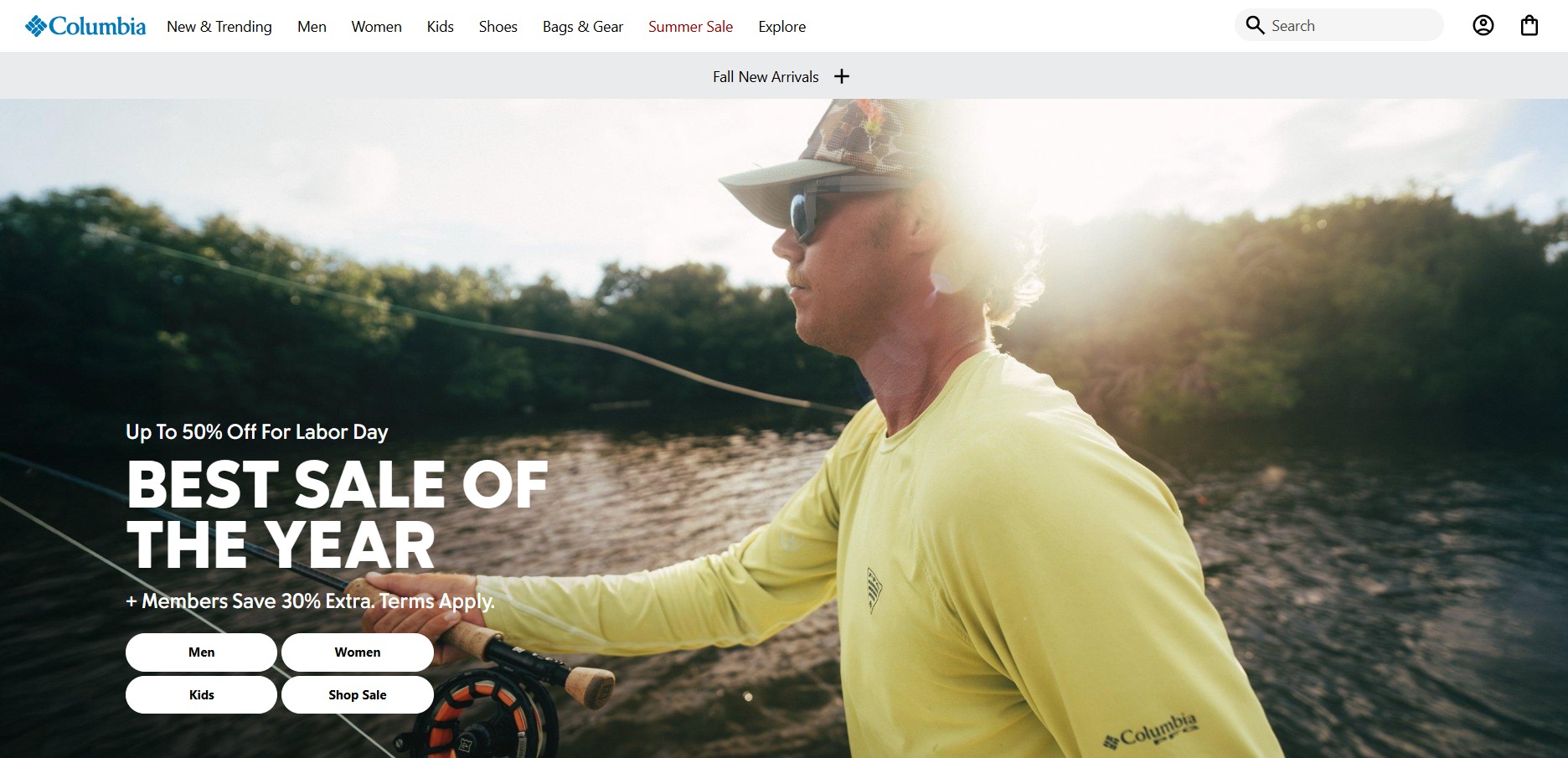 Columbia Sportswear Affiliate Programma