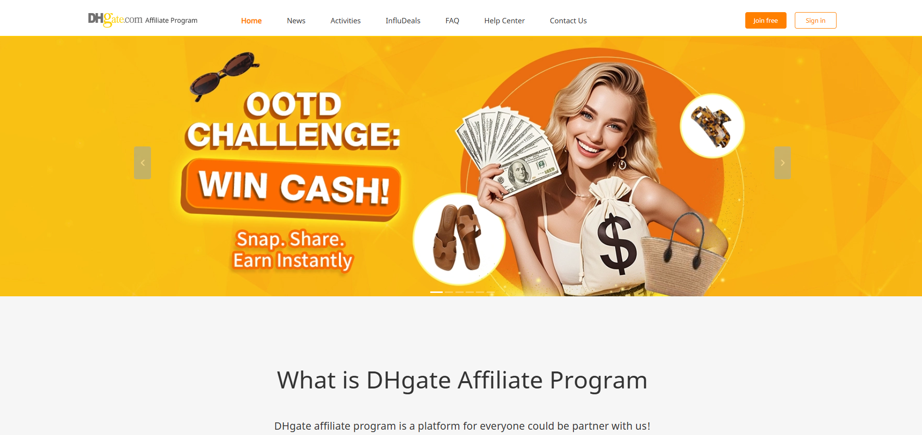 DH Gate Affiliate Programma