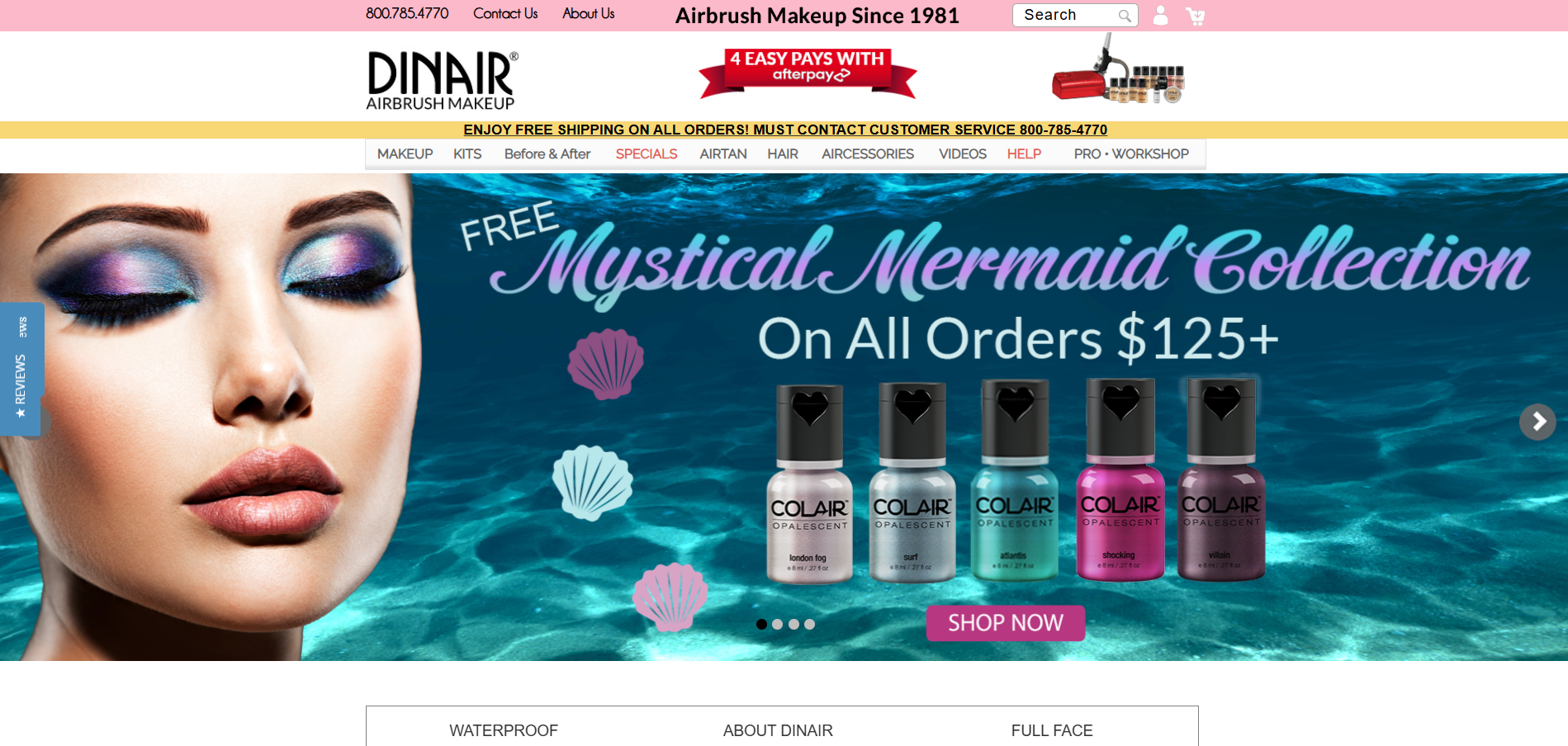 Dinair Airbrush Makeup Affiliate Programma