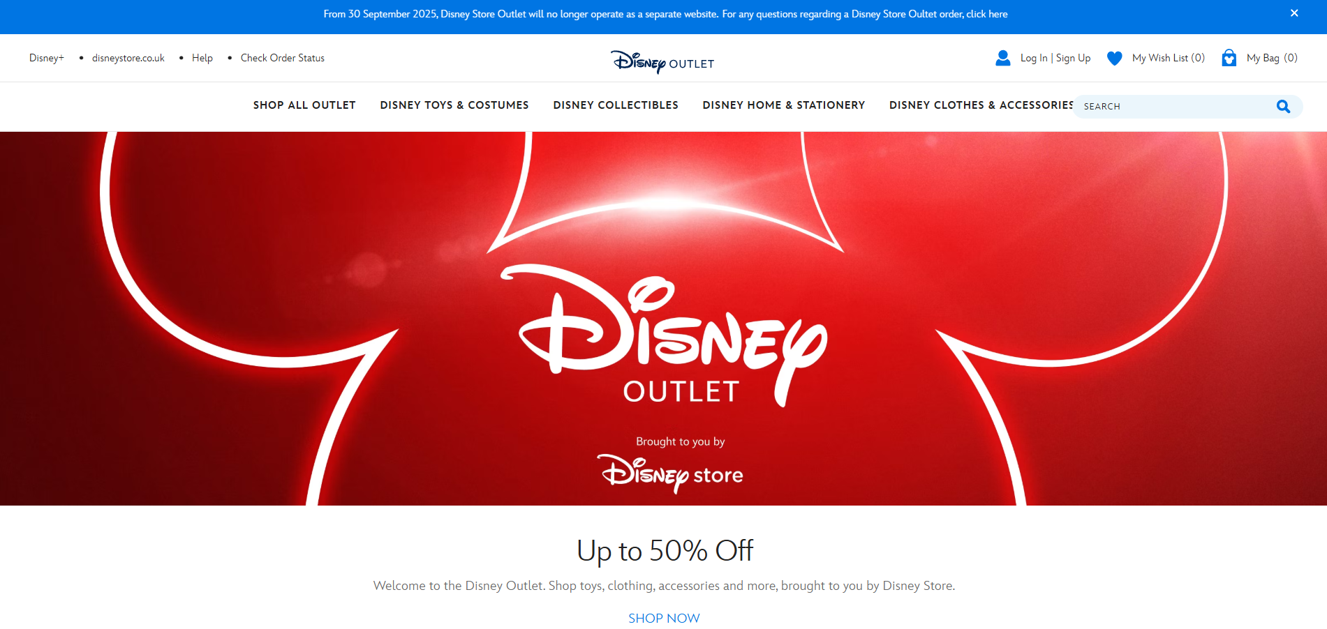 Disney Outlet Affiliate Programma