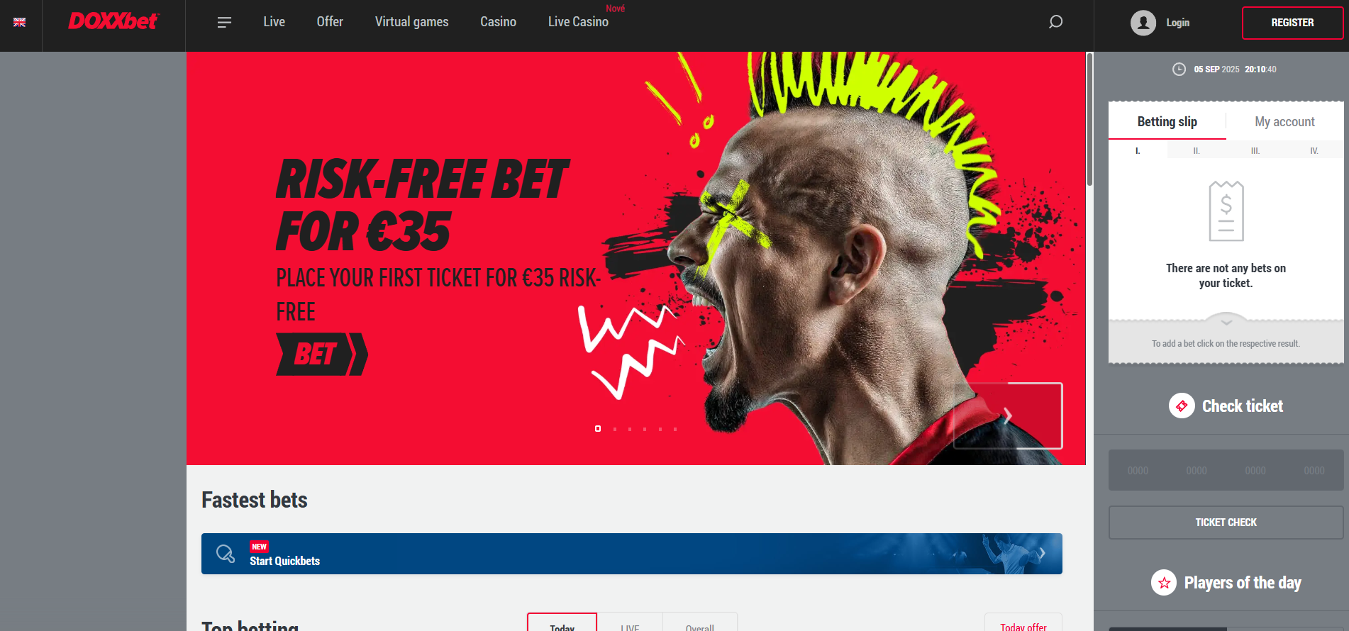 DOXXbet Affiliate Programma