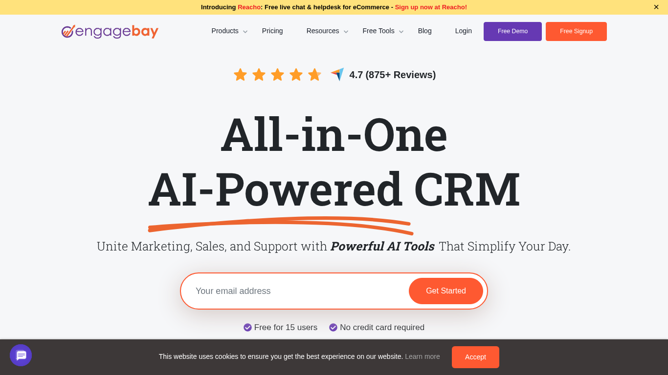 EngageBay Affiliate Programma