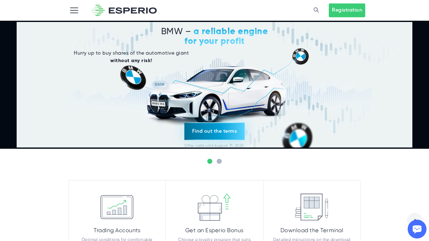 Esperio Affiliate Programma