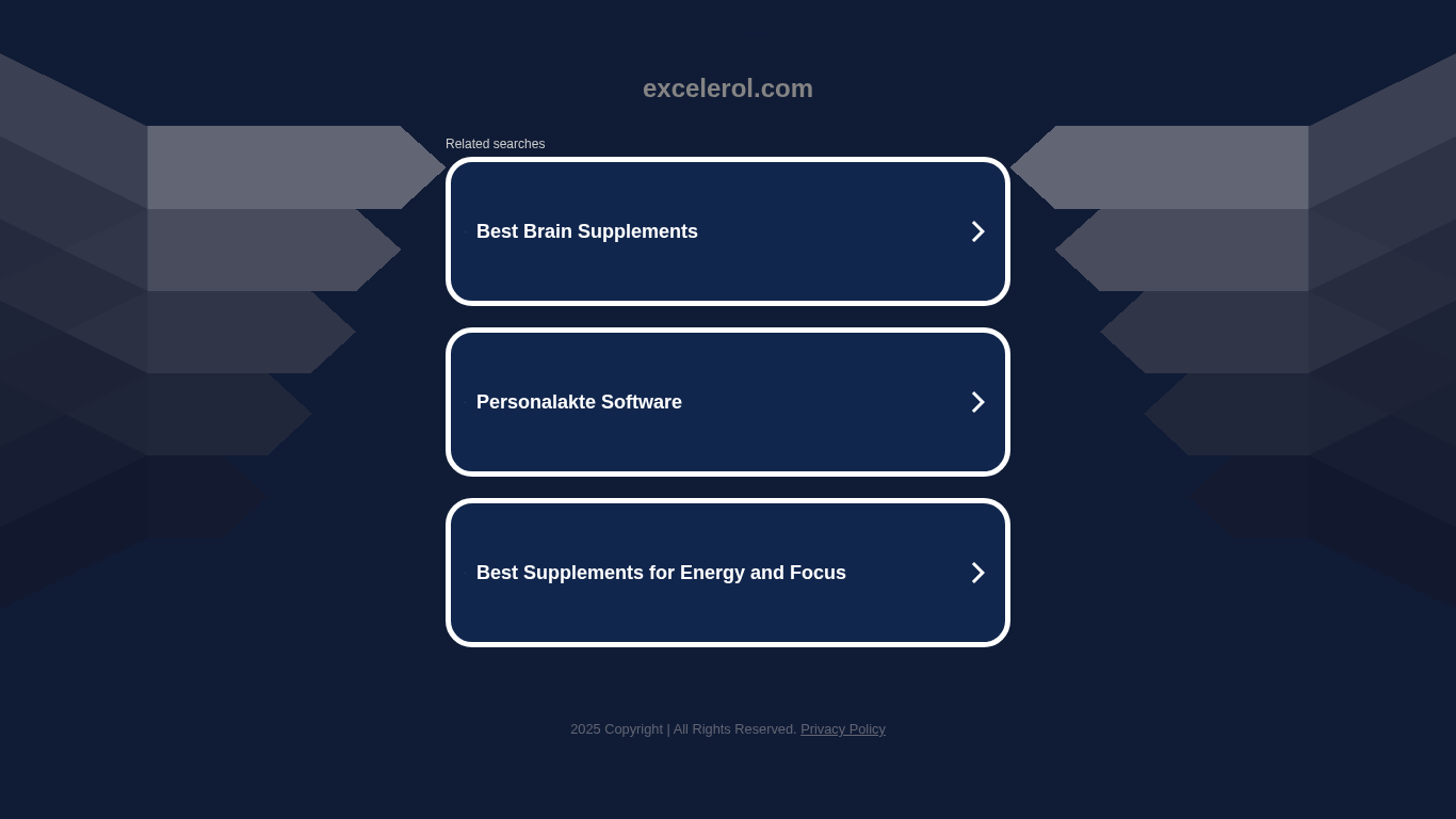 Excelerol Affiliate Programma