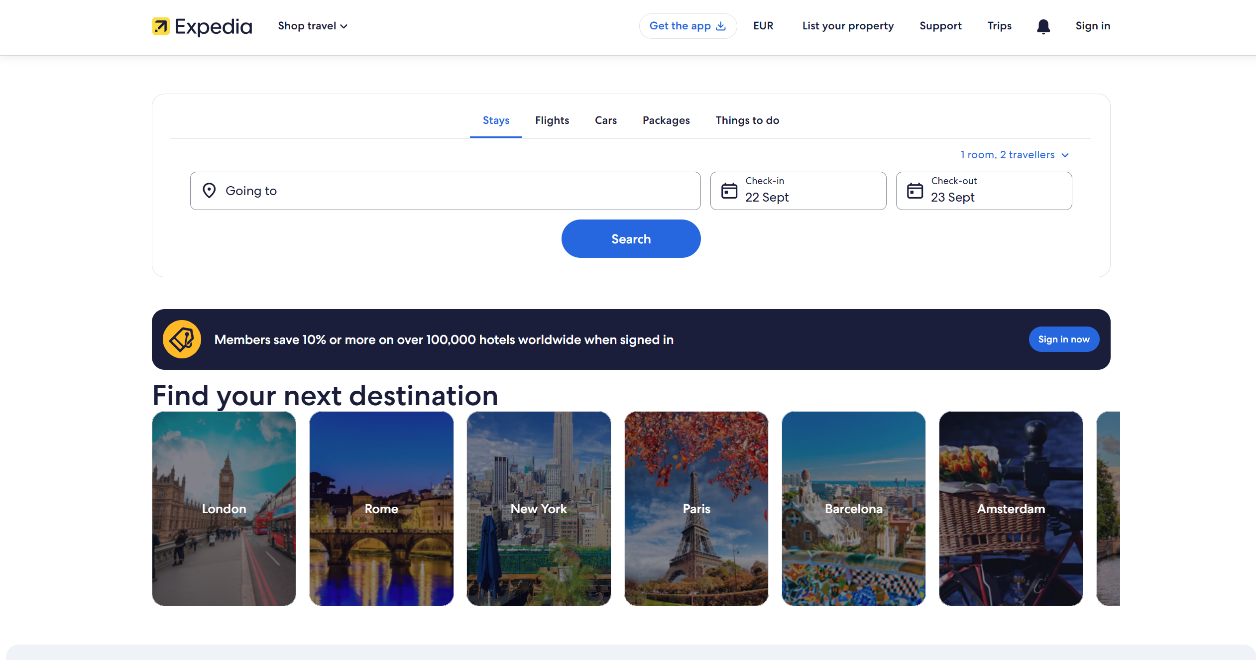 Expedia Affiliate Program