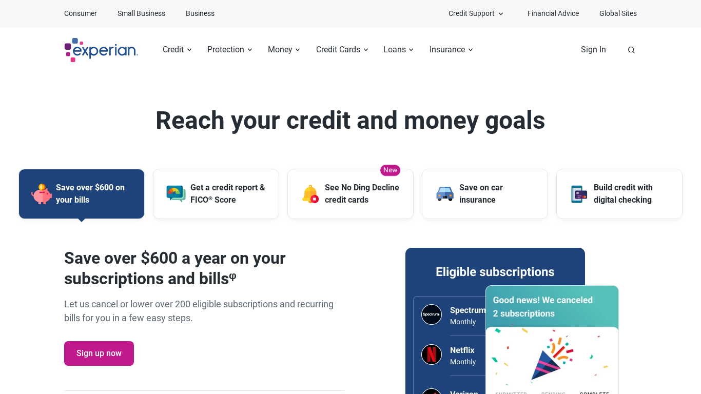 Experian Affiliate Programma