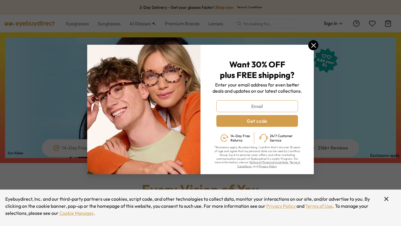 EyeBuyDirect Affiliate Programma