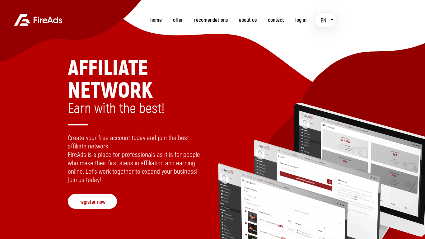 FireAds Affiliate Programma