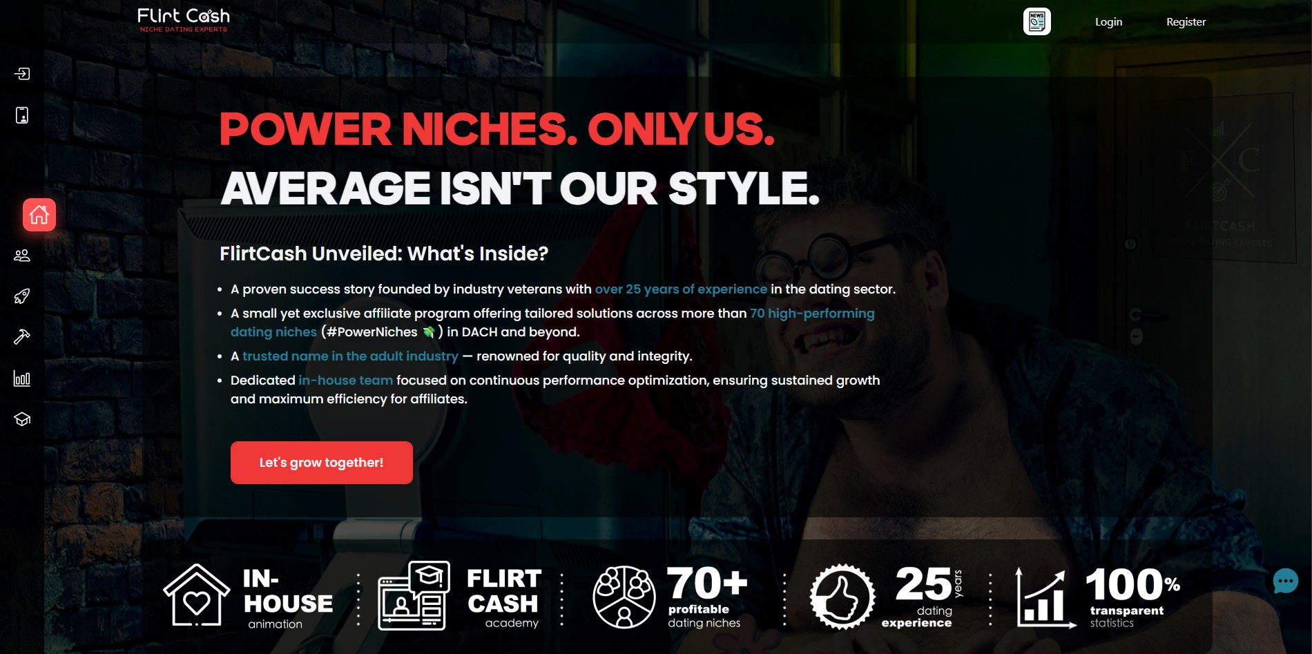 FlirtCash Affiliate Programma