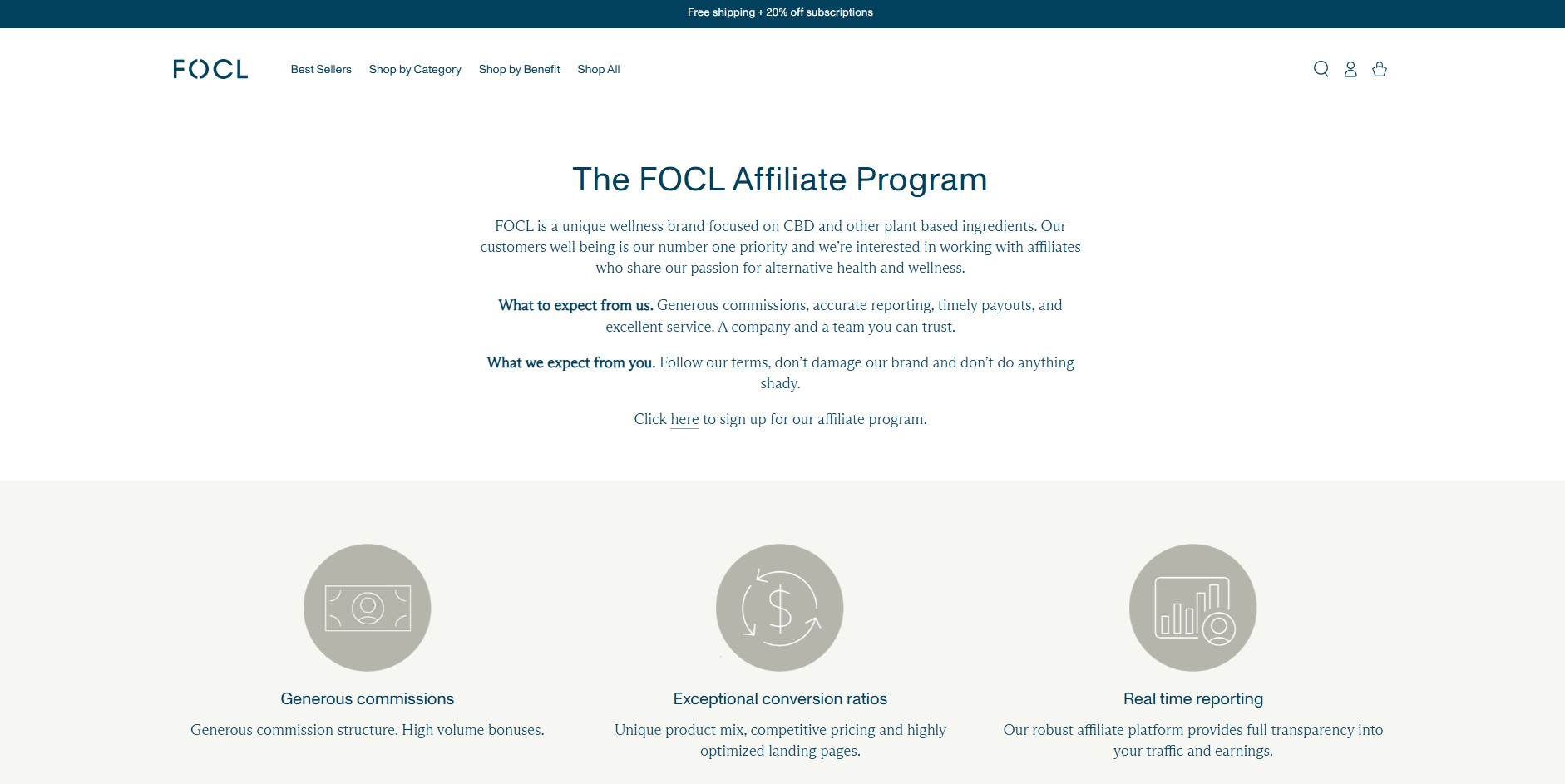 FOCL Affiliate Programma