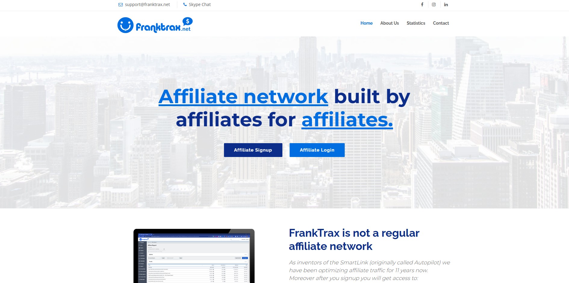 Franktrax Affiliate Programma