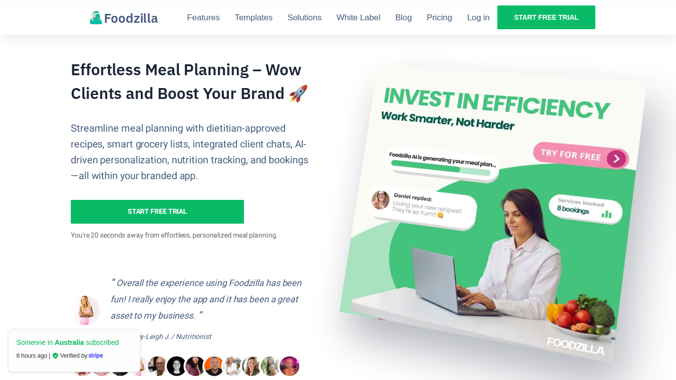Friends of Foodzilla Affiliate Program