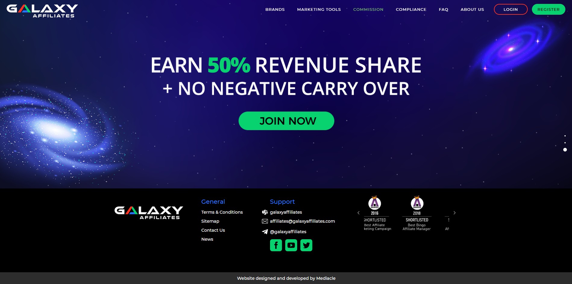 Galaxy Affiliate Programma