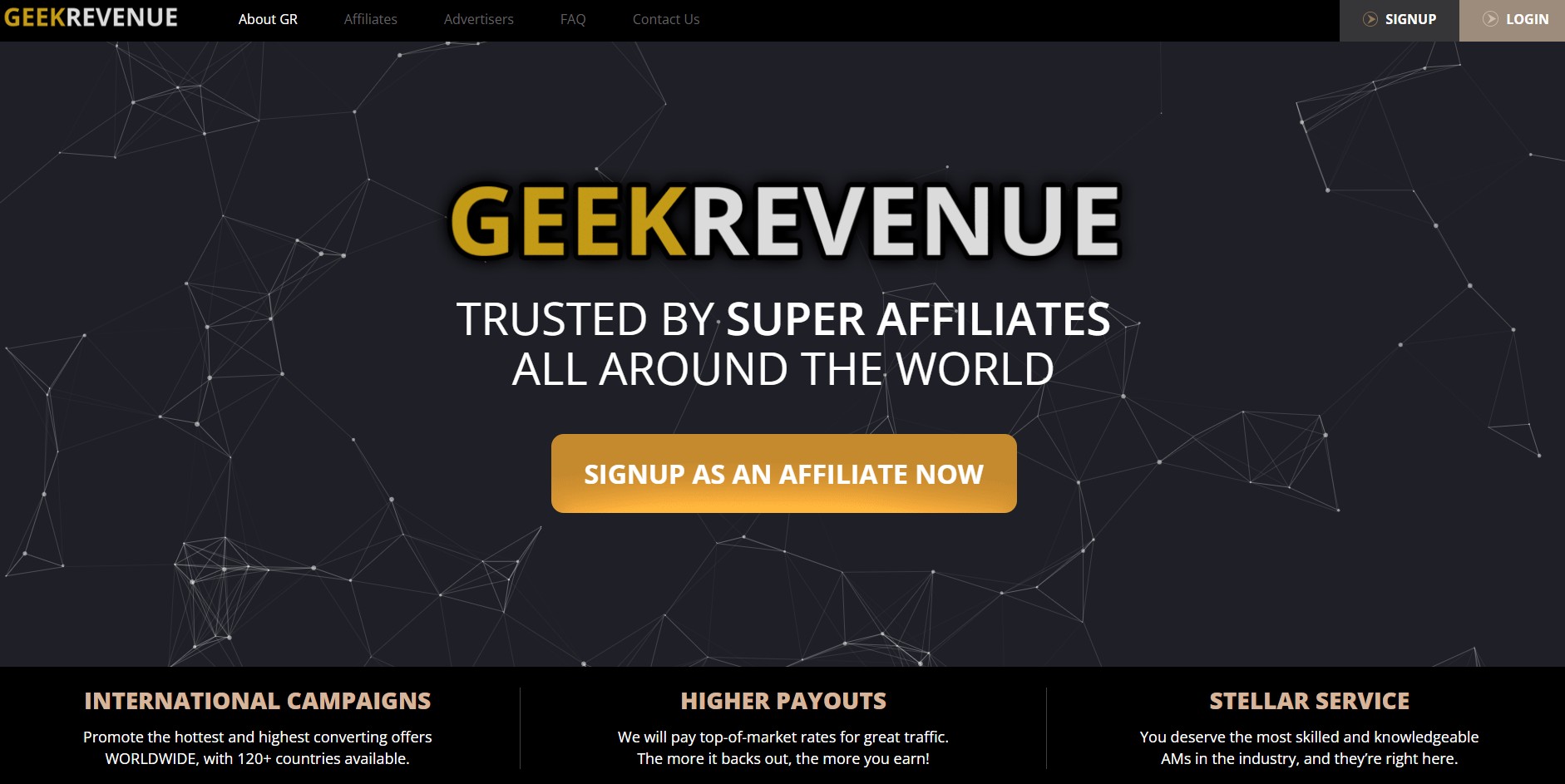 GeekRevenue Affiliate Programma