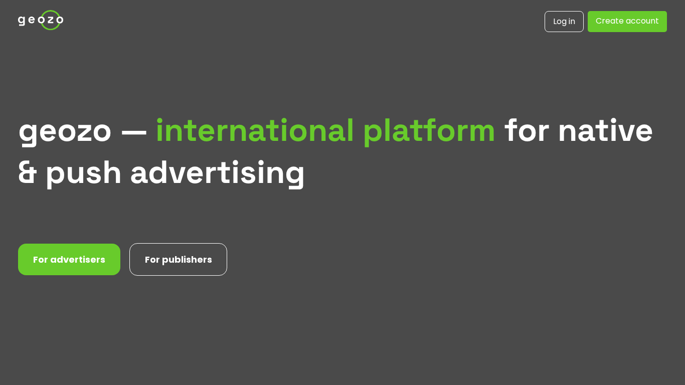 Geozo Affiliate Programma