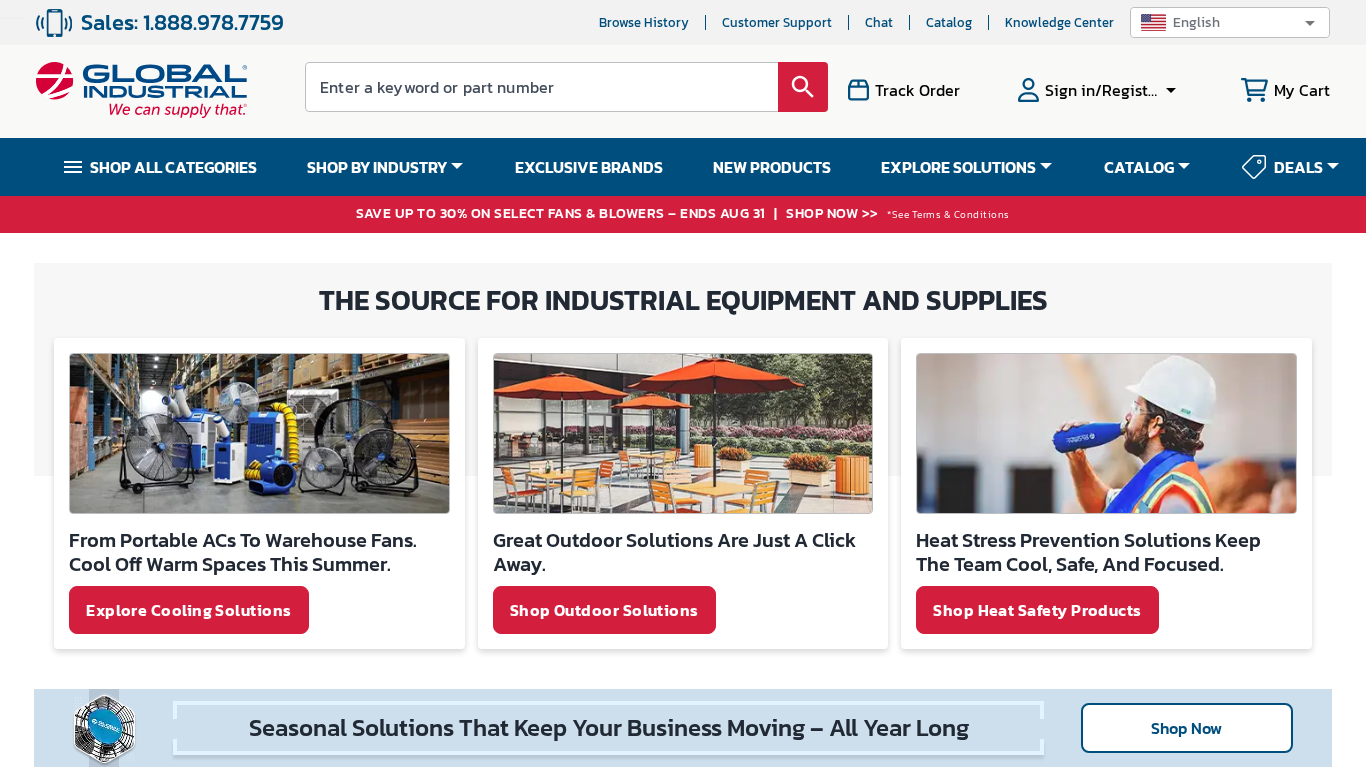 Global Equipment Affiliate Programma