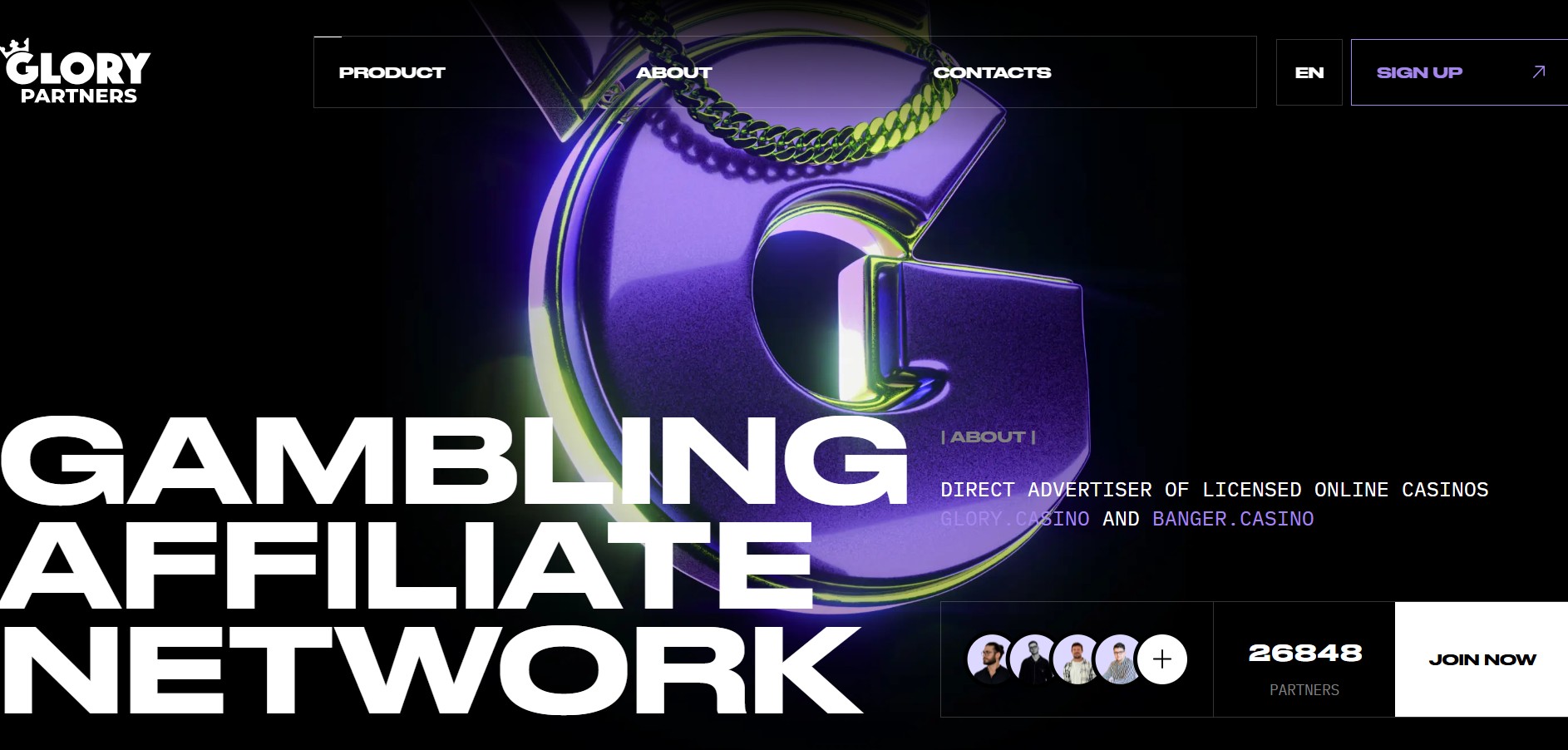 Glory Partners Affiliate Programma