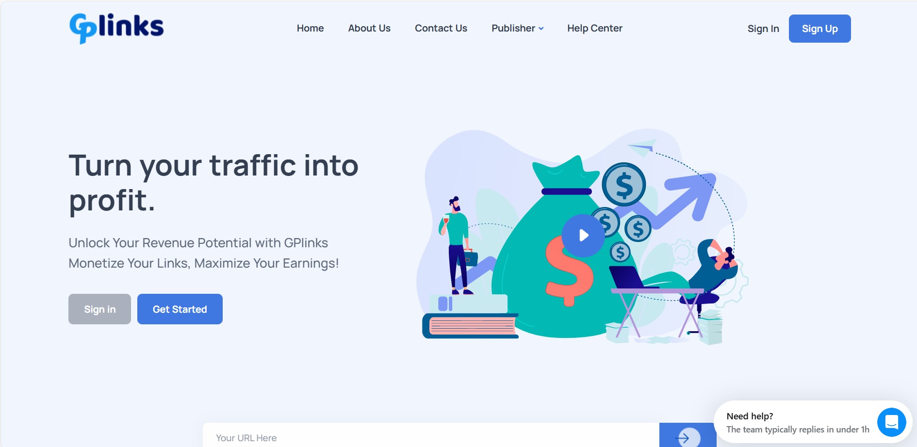 GPlinks Affiliate Programma