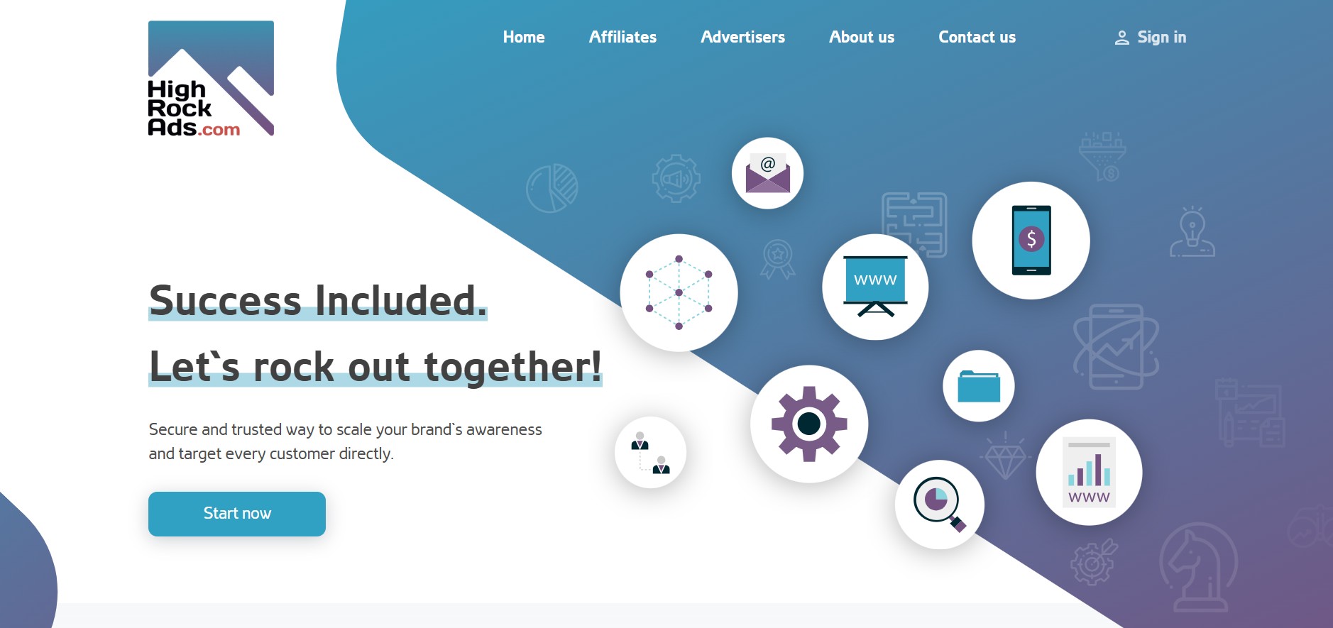 High Rock Ads Affiliate Programma