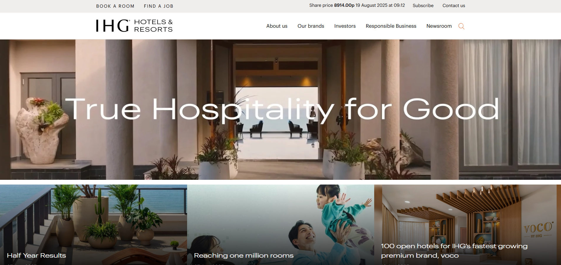 InterContinental Hotels Group Affiliate Programma