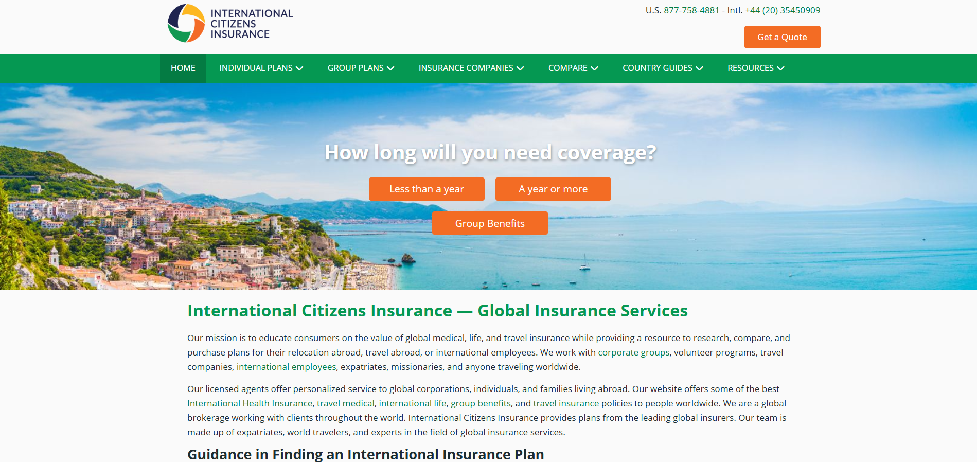 International Citizens Insurance Affiliate Programma